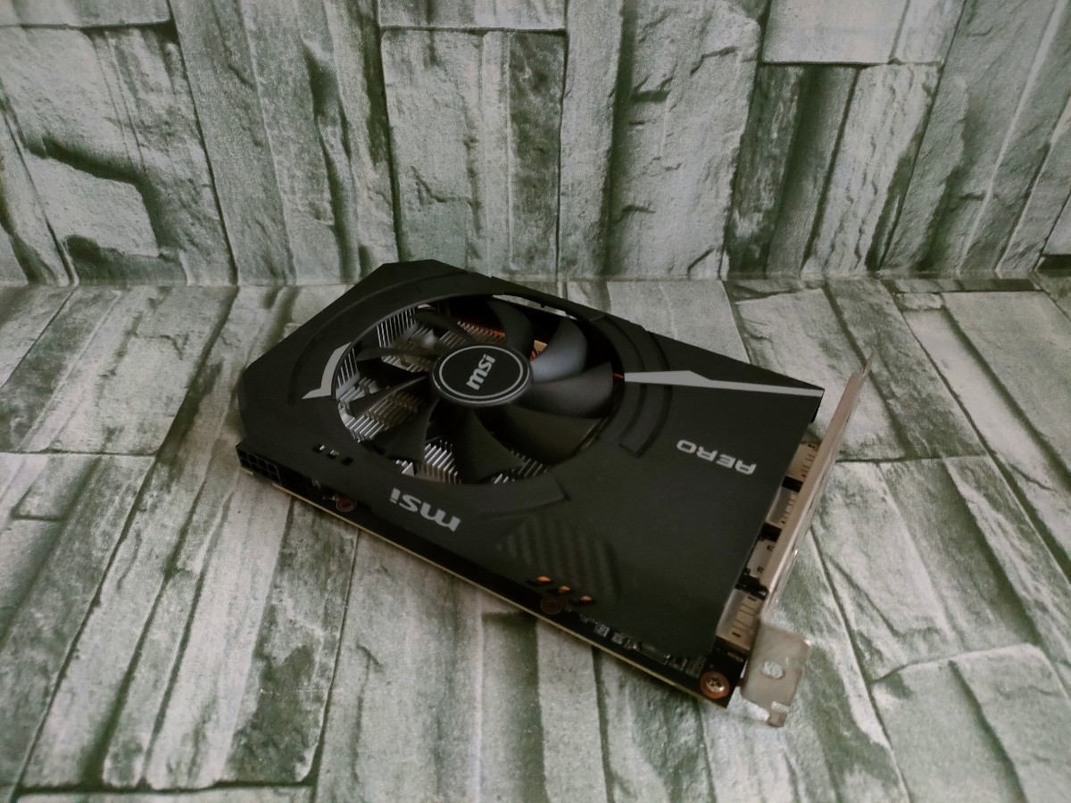 NVIDIA MSI GeForce GTX1660 6GB AERO ITX 【グラフィックボード】 0