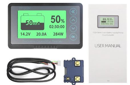 バッテリーモニター　100V　50A
