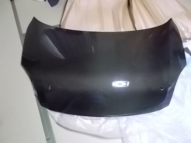 当時物　ジャパンボンネット　純正改　稀少品 スイフト純正形状カーボンボンネット 新品クリア塗装 ZC11 ZC21 ZD11