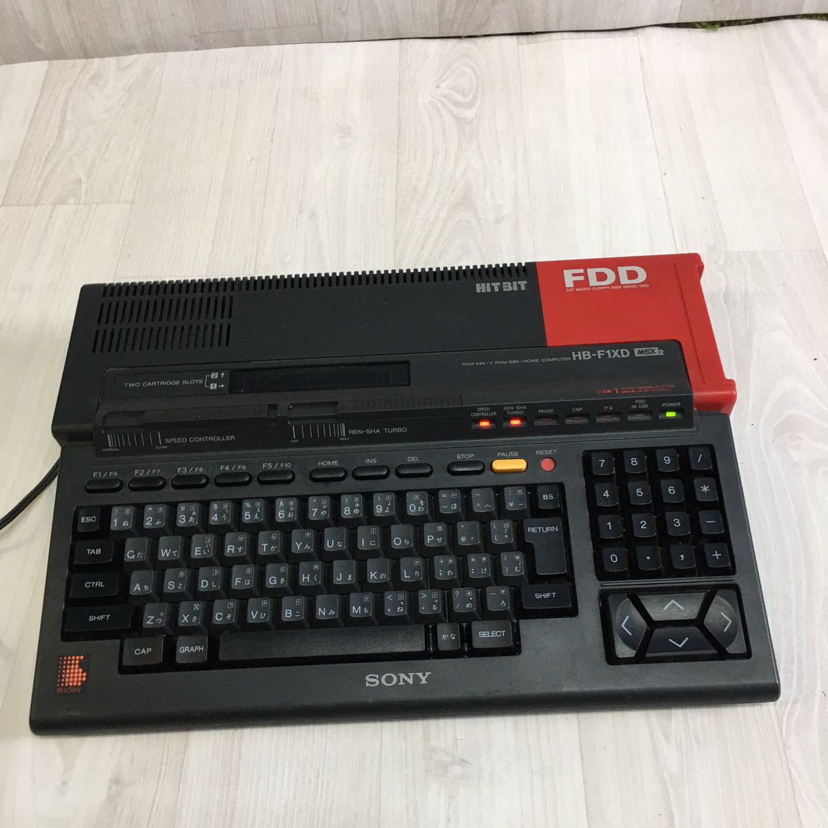 SONY HB-F1XD 旧型PC MSX2 HITBIT□電源確認のみ 【公式通販】