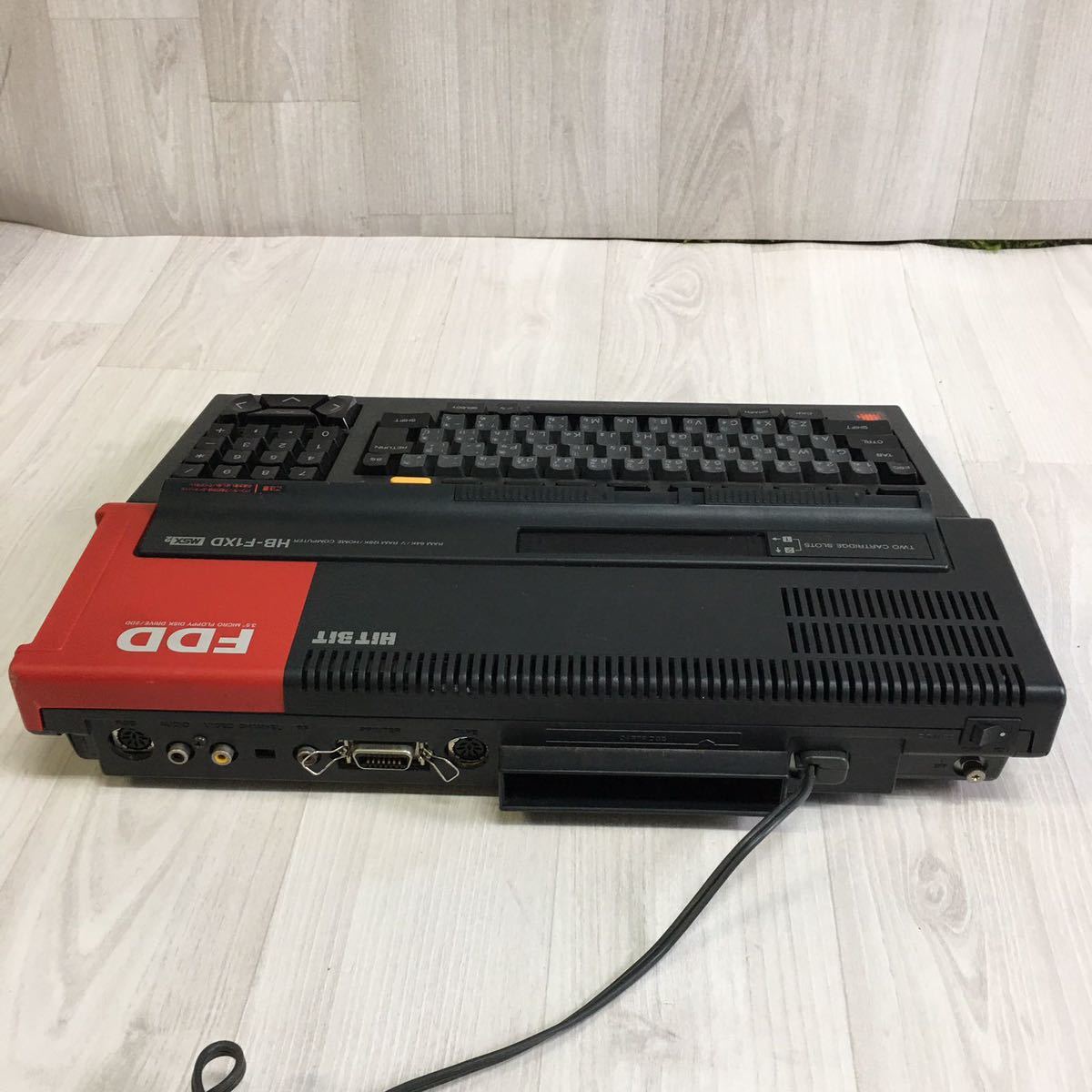 SONY HB-F1XD 旧型PC MSX2 HITBIT□電源確認のみ 【公式通販】