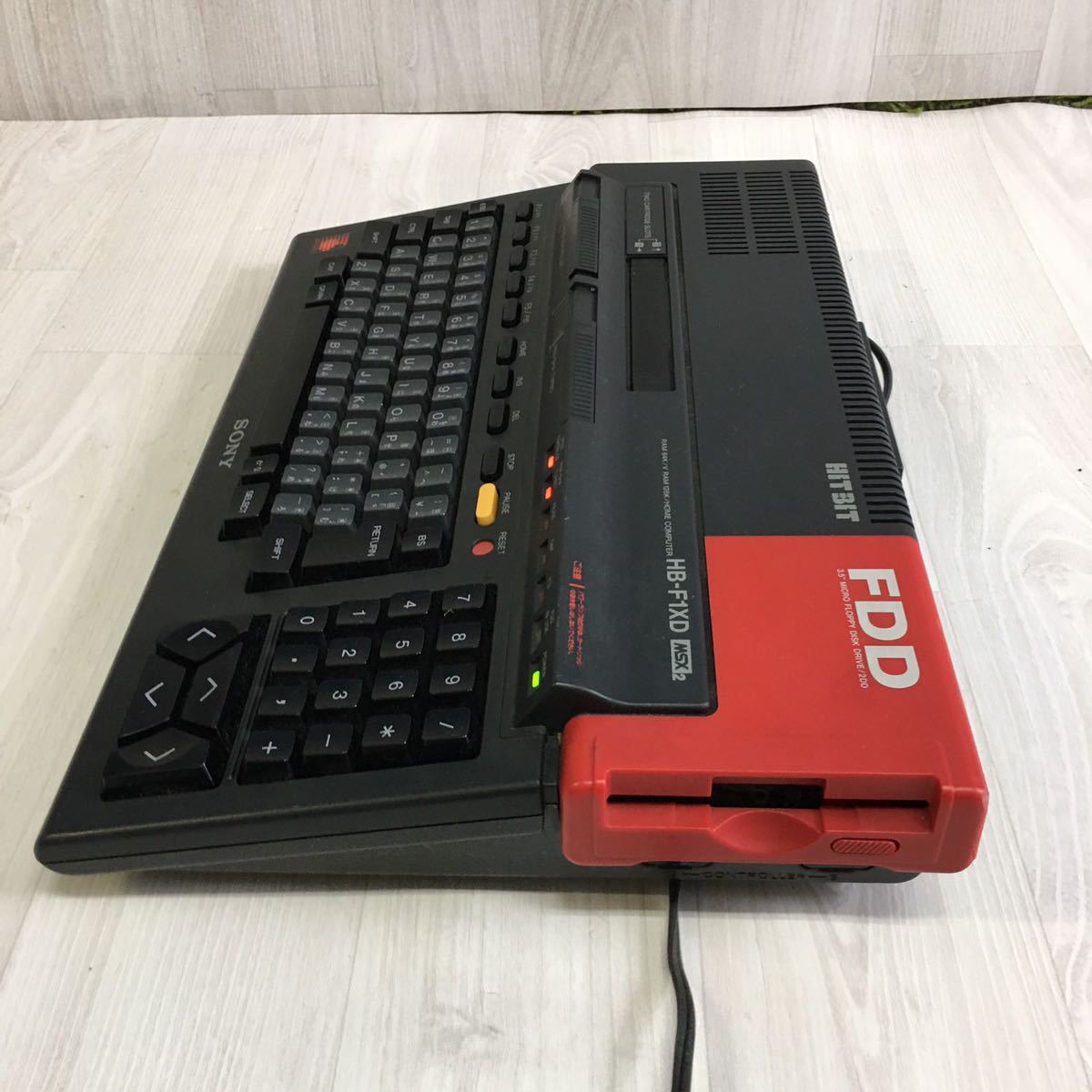 SONY HB-F1XD 旧型PC MSX2 HITBIT□電源確認のみ 【公式通販】