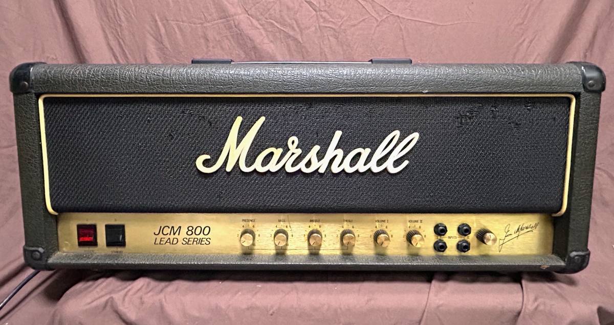 Marshall JCM800 1987 ギターアンプヘッド Mashall JCM800 1987 （Sold Out） | 千葉 船橋 ギター買取り 販売