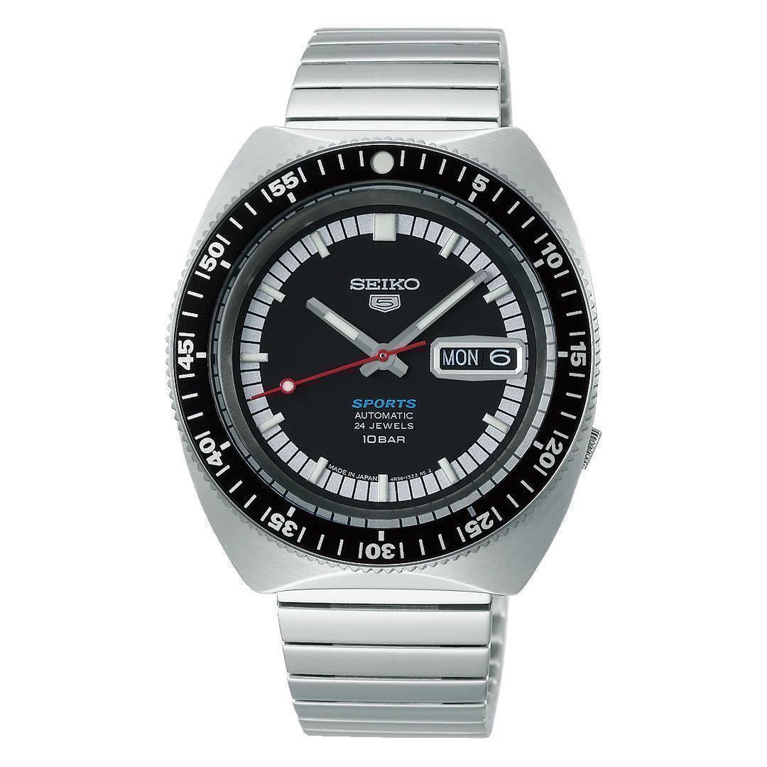 SEIKO 5スポーツ SBSA223 初代復刻 55周年記念モデル セイコー5限定 