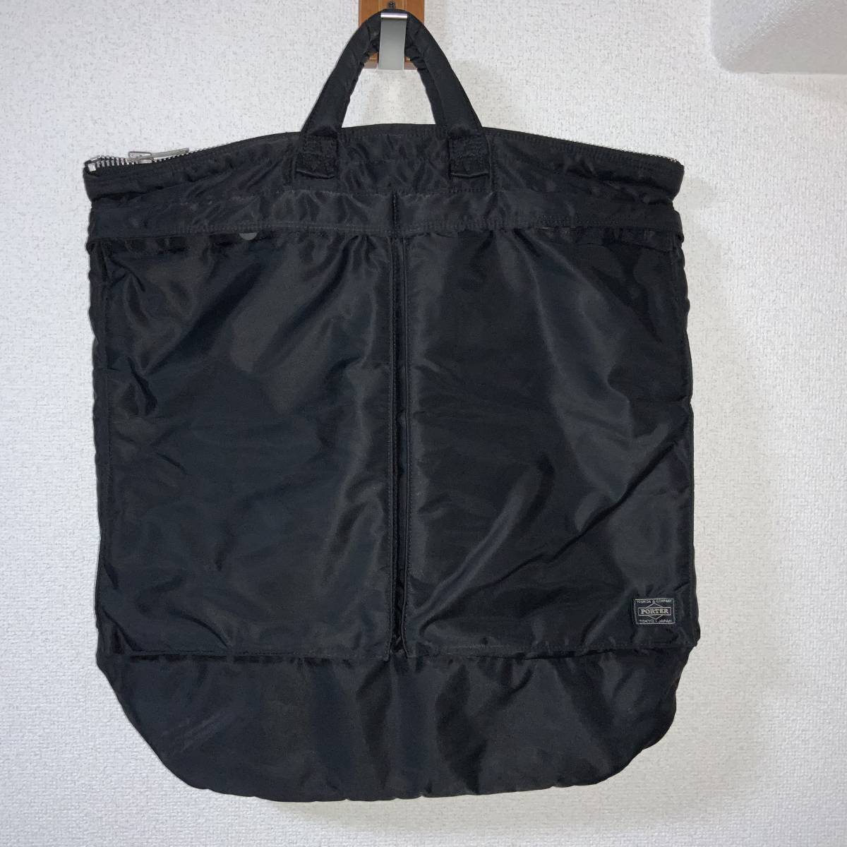 送料無料！】PORTER ポーター タンカー ヘルメットバッグ ブラック