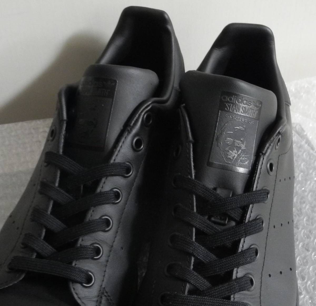 スタンスミス 2019年製 JP28.0cm 黒 M20327 生産終了 天然皮革 adidas 