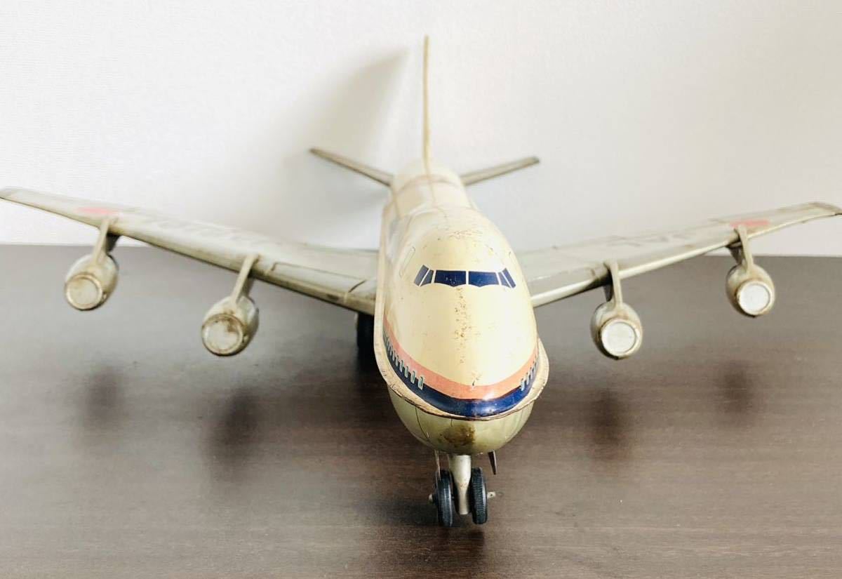 アサヒ玩具 ATC ブリキ製 日本航空 JAL ジャンボジェット機 JA8101