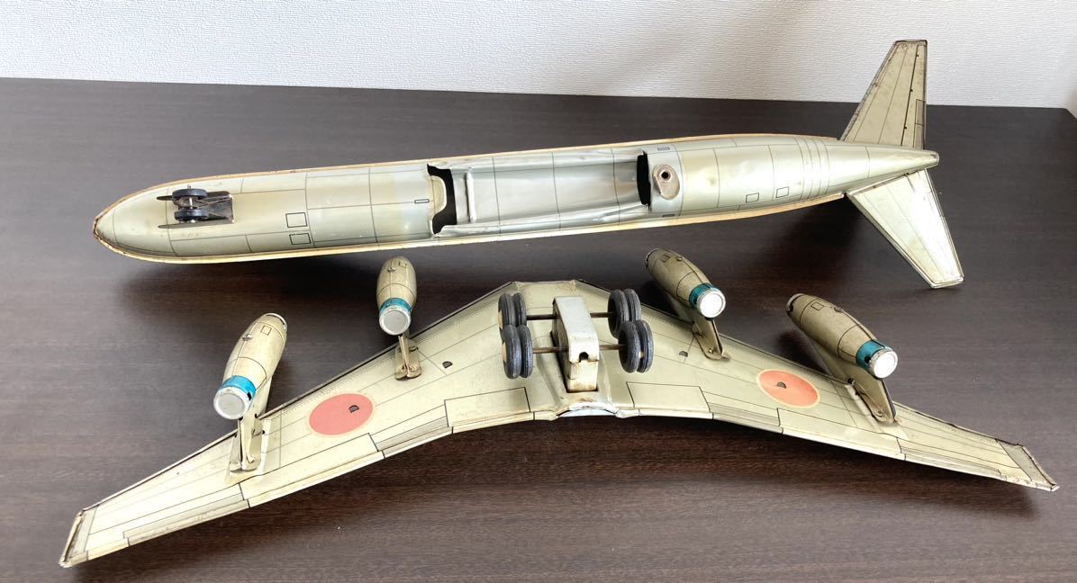アサヒ玩具 ATC ブリキ製 日本航空 JAL ジャンボジェット機 JA8101