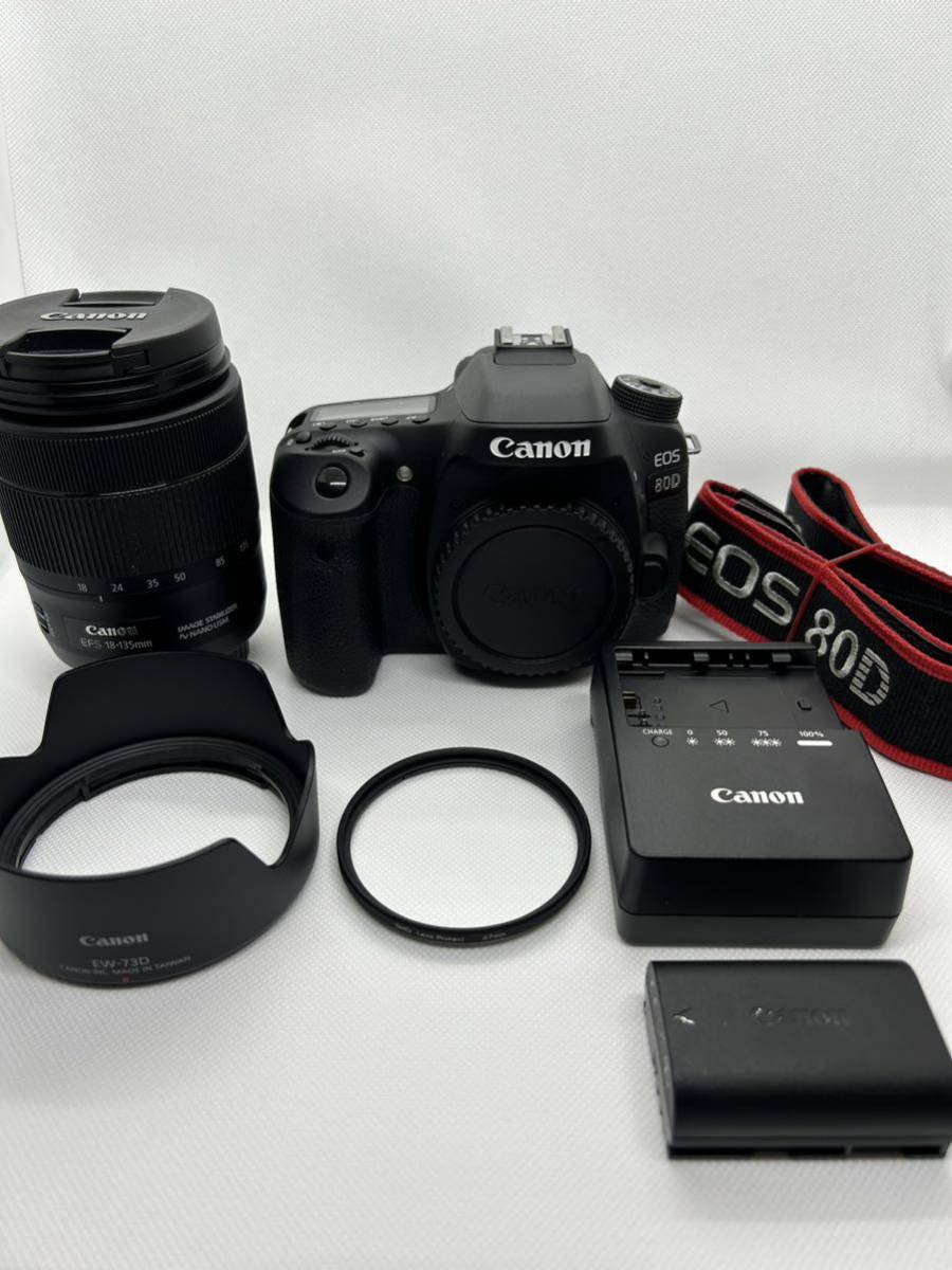 Canon】EOS 80D EF-S18-135 IS USM レンズキット 【公式通販】