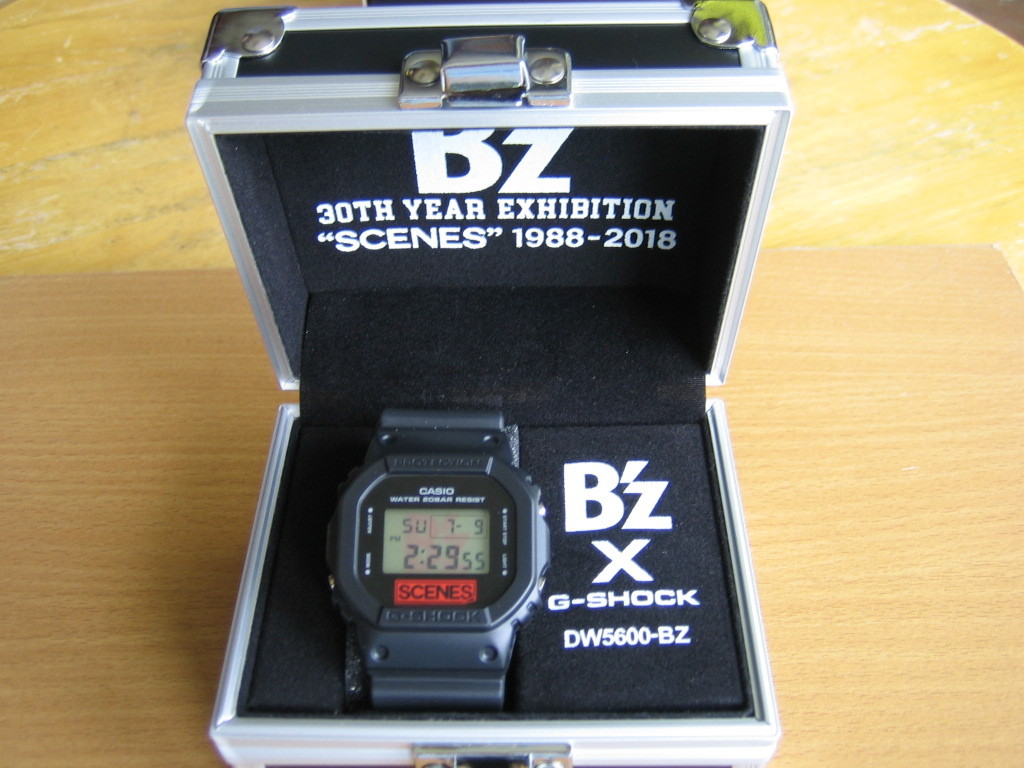 B'z 30th SCENES G-SHOCK ブラック B'z Exhibition G-SHOCK ブラック B'z 30th SCENES G-SHOCK ブラック B
