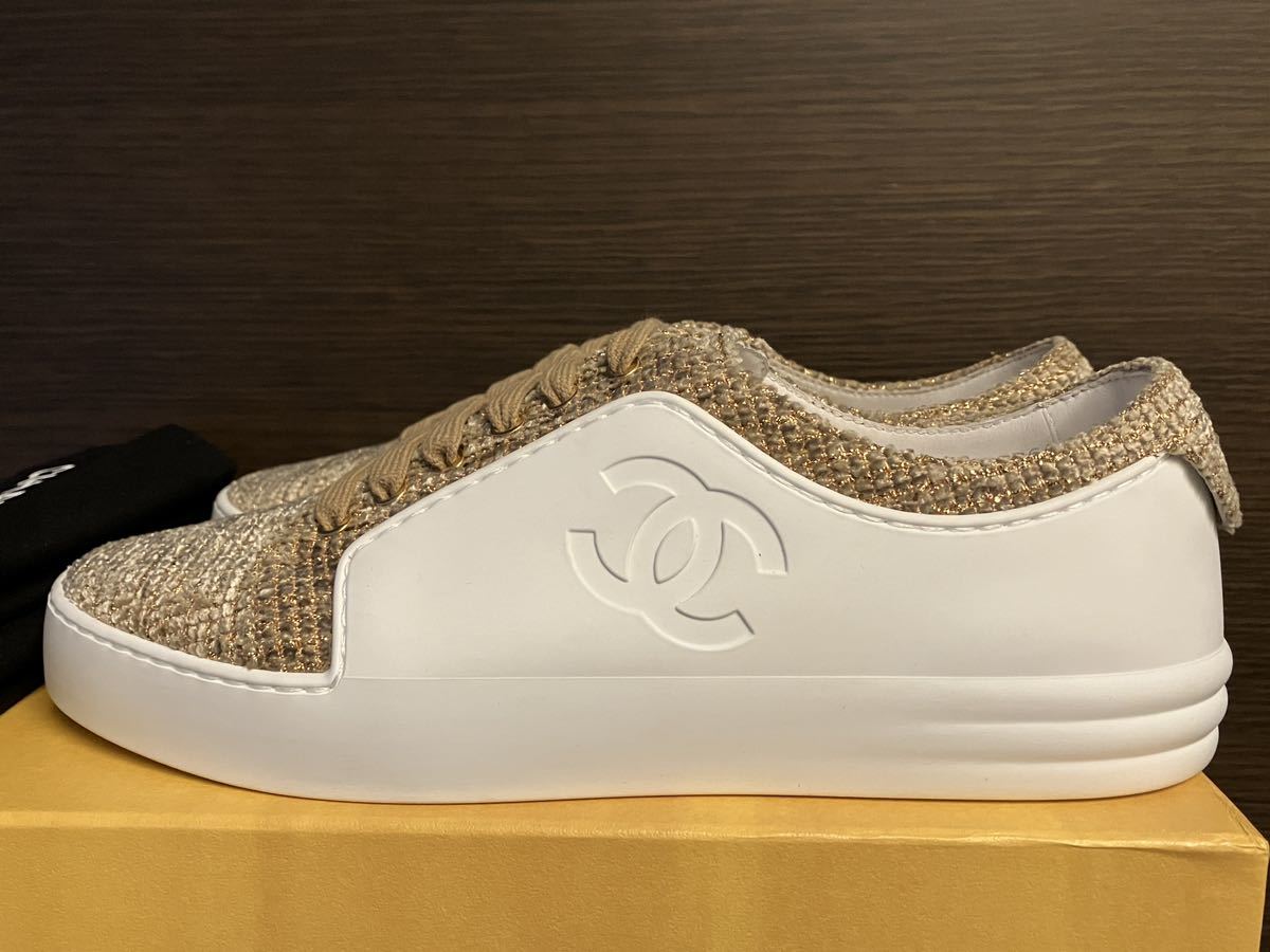 CHANEL ココマーク スニーカー シャネル ブラック - ココ レザー 靴