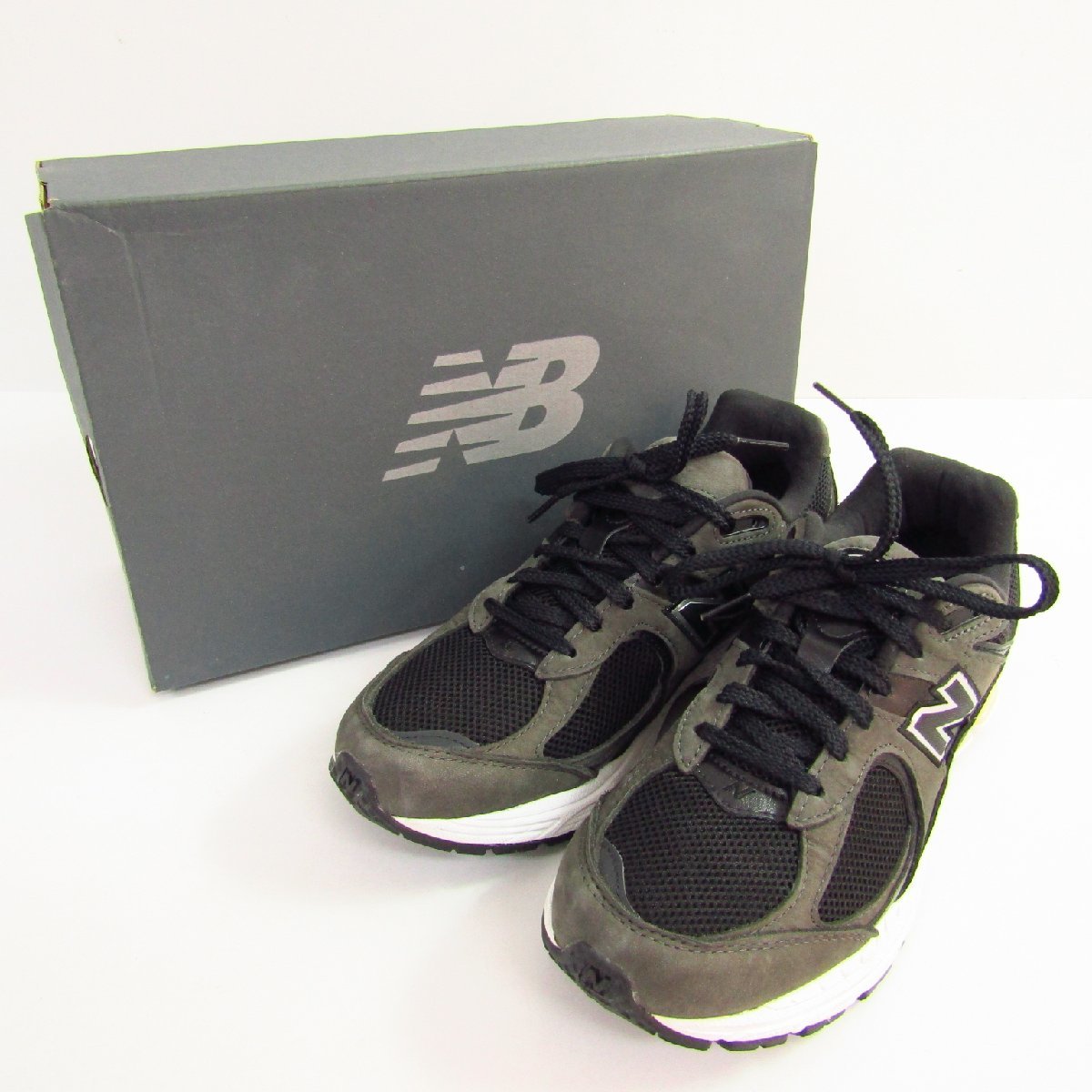 NEW BALANCE ニューバランス ML2002RB ブラック SIZE:26.0cm スニーカー 靴 〓A5215