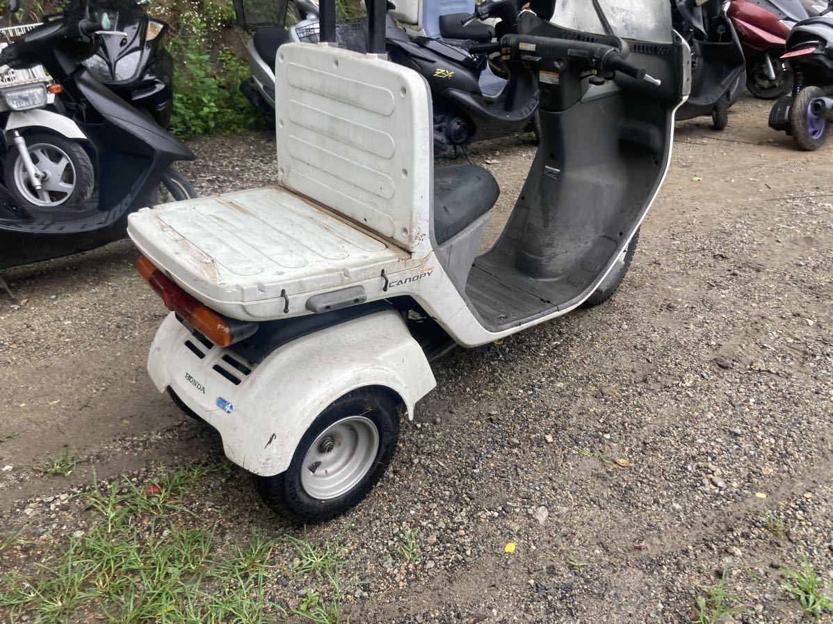 ジャイロキャノピー 50 原付き バイク 白 HONDA ホンダ GYRO