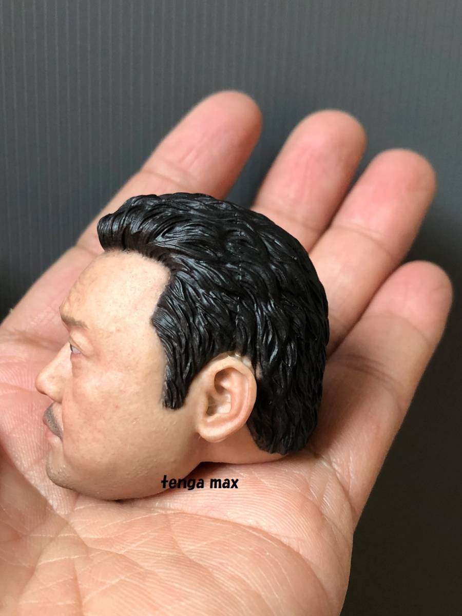 ☆ 1/6 アクションフィギュア 交換 カスタム ヘッド マ ドンソク 1:6
