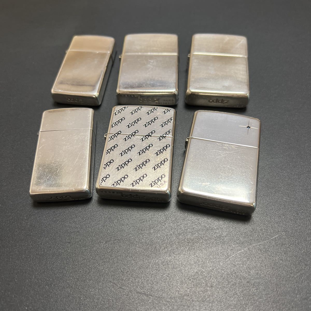 zippo ジッポ SILVER スターリングシルバー 純銀 2002刻印 STERLING