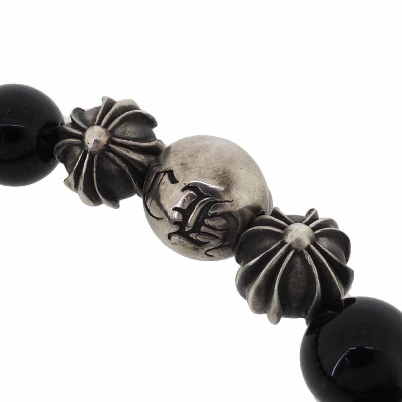 CHROME HEARTS 10mm BEAD 10ミリ クロスボール ビーズ ブレスレット