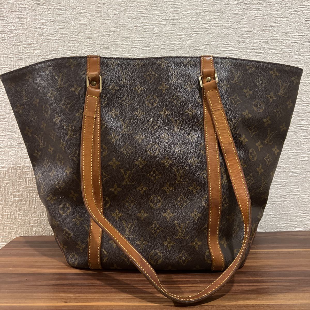 LOUIS VUITTON ルイヴィトン サックショッピング モノグラム サック 