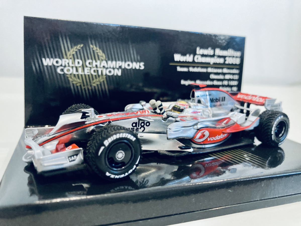 お得，新作登場 1/43 Minichamps World Champion Collection マクラーレン メルセデス MP4-23 #22 L.ハミルトン Brazilian GP 2008(レーシングカー)｜売買されたオークション情報、yahooの商品情報をアーカイブ公開 - オークファン レーシングカー
