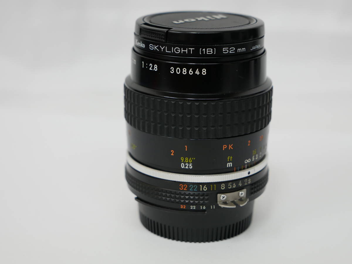 0865 NIKON 55mm F2.8 ai-s micro-nikkor ニコン マイクロニッコール