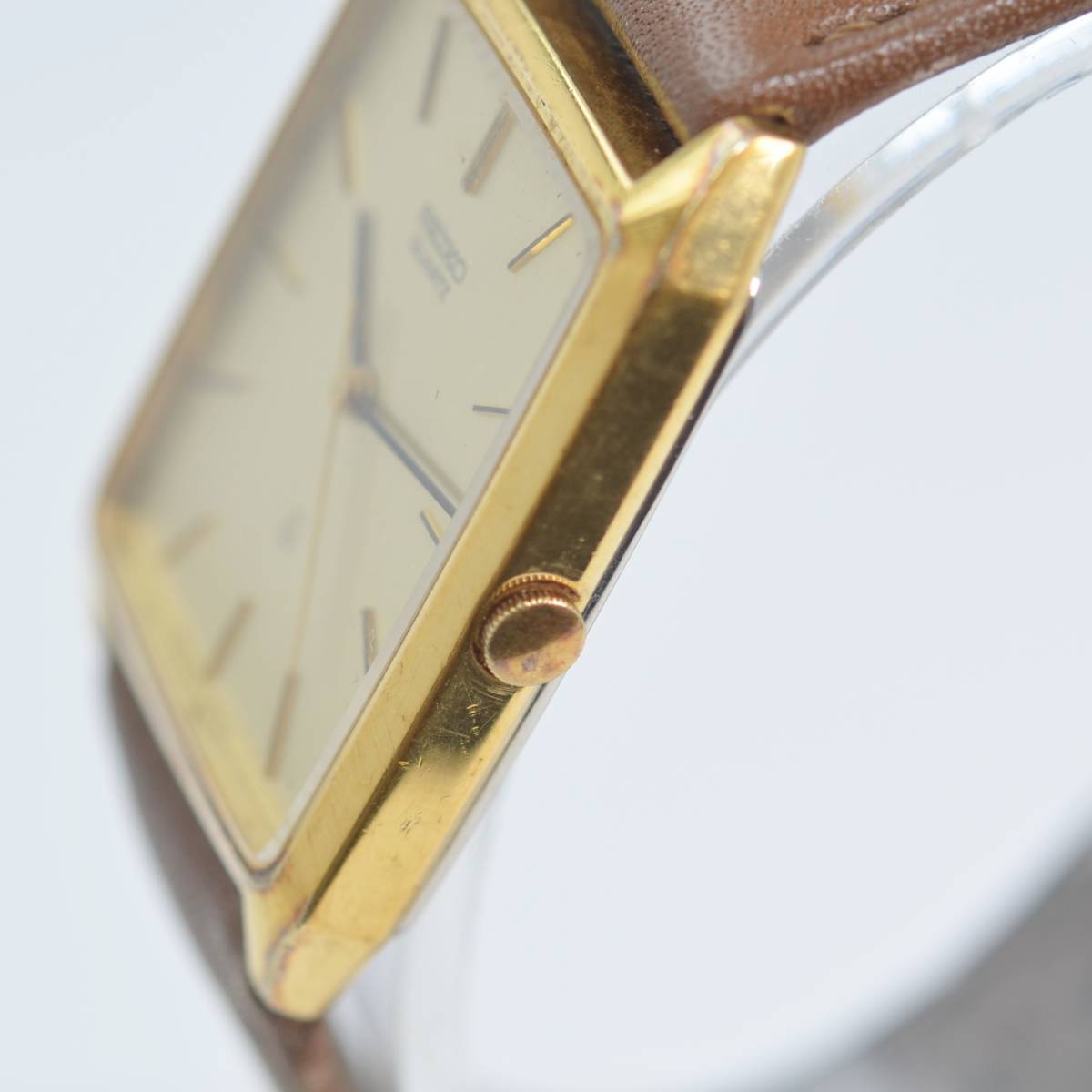 H 1円スタート SEIKO セイコー QUARTZ クオーツ 2621-5240 ゴールド 