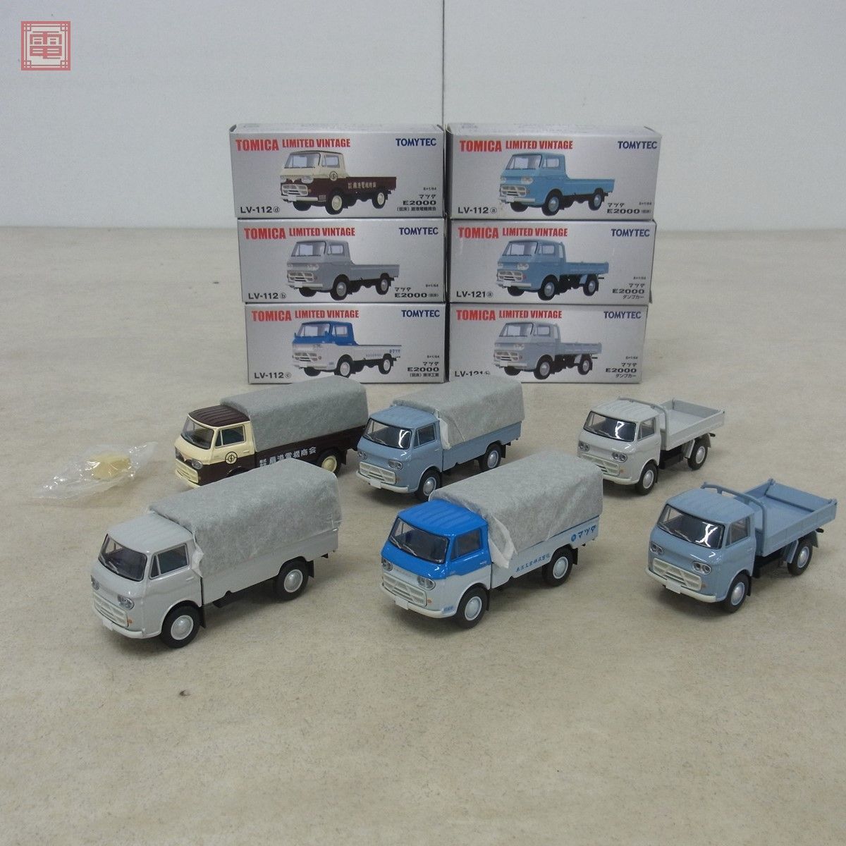 トミカ リミテッドヴィンテージ LV-112 a/b/c/d マツダ E2000 低床/LV 