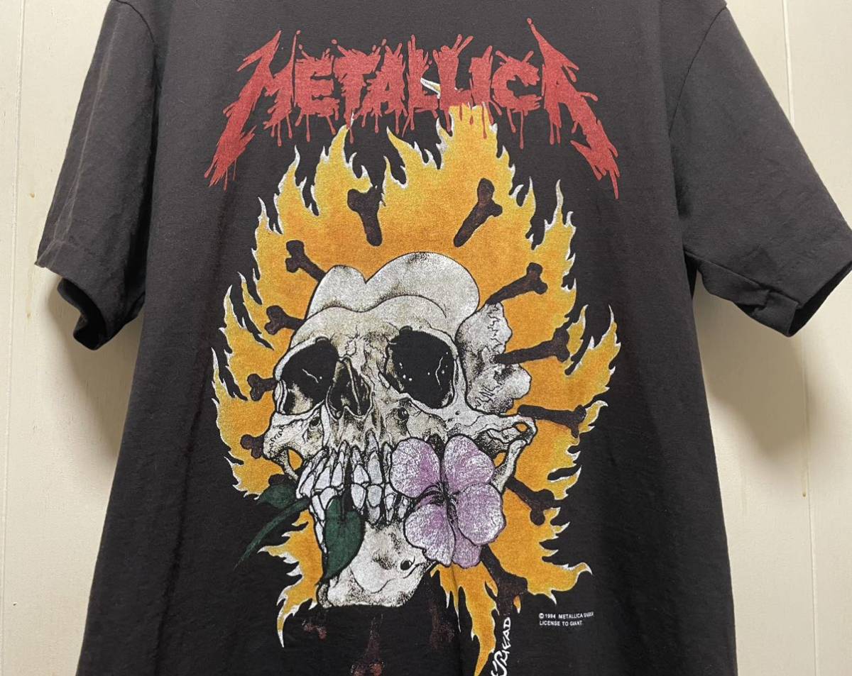 METALLICAメタリカTシャツコピーライト1994パスヘッド(Tシャツ)｜売買 