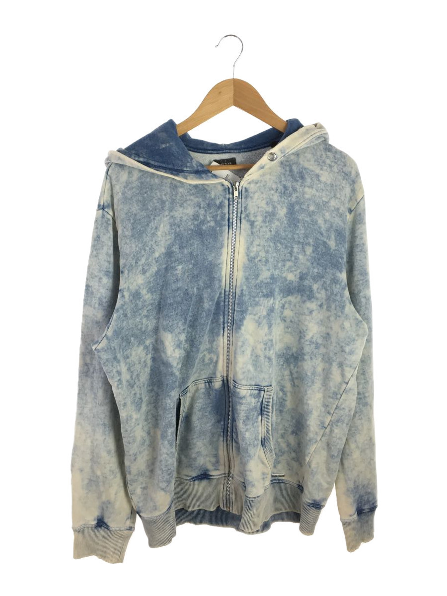 DIESEL◆ジップパーカー/XXL/コットン/IDG