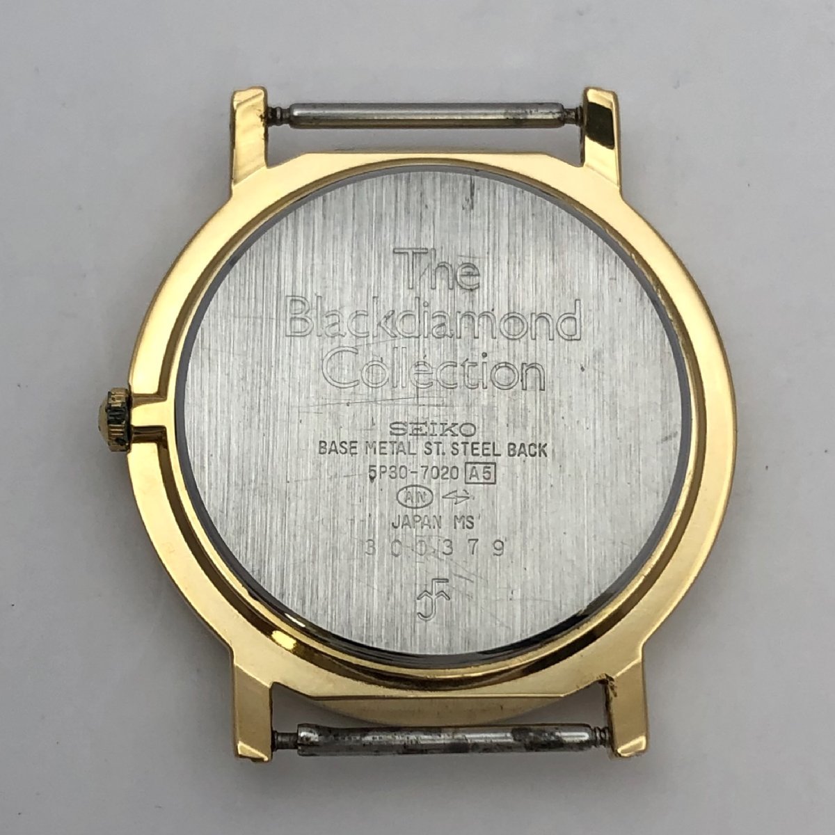 SEIKO/セイコー/The Blackdiamond Collection/5P30-7020/2針/ゴールド 