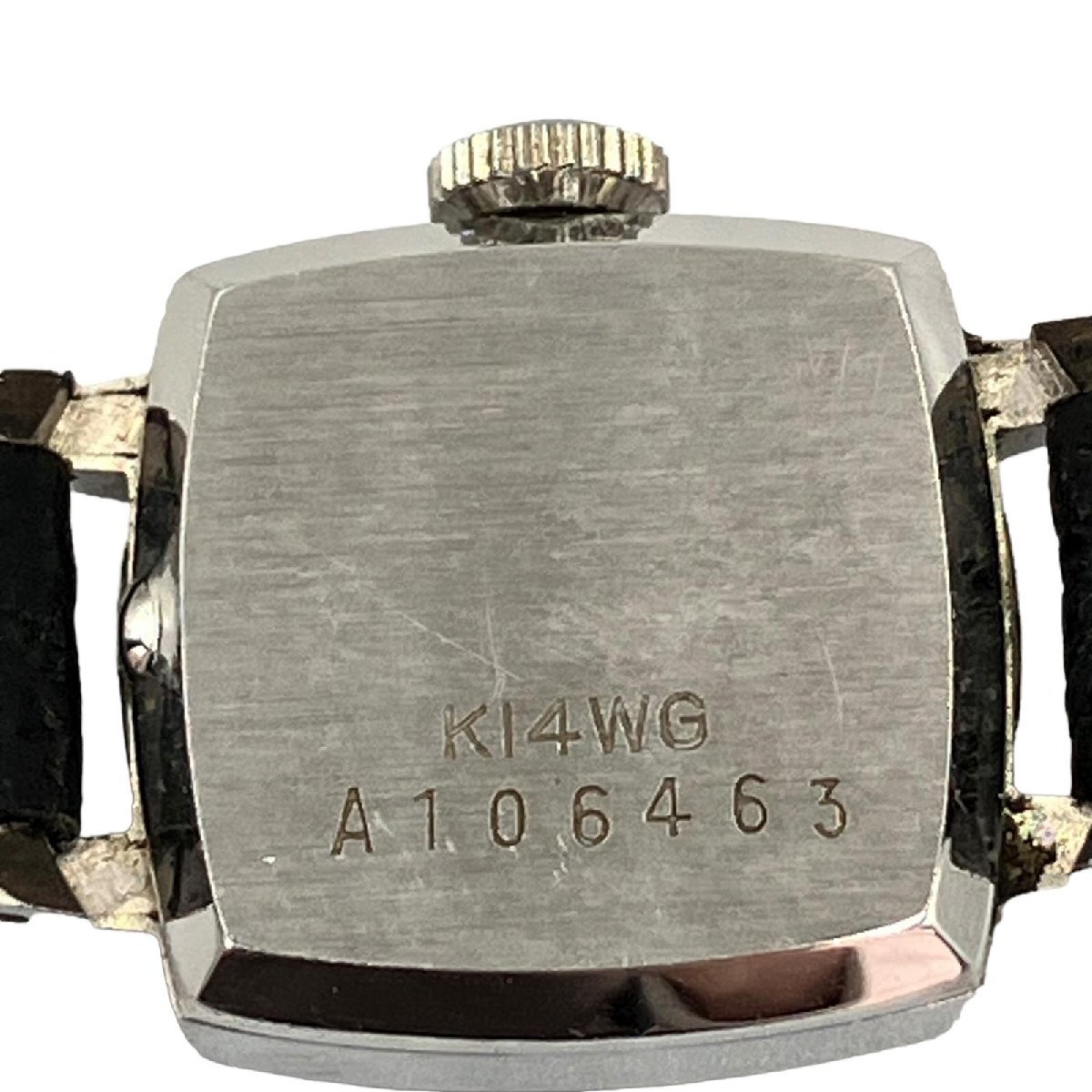 WALTHAM ウォルサム 腕時計 2針 K14WG 手巻き フェイスのみ 不動品 