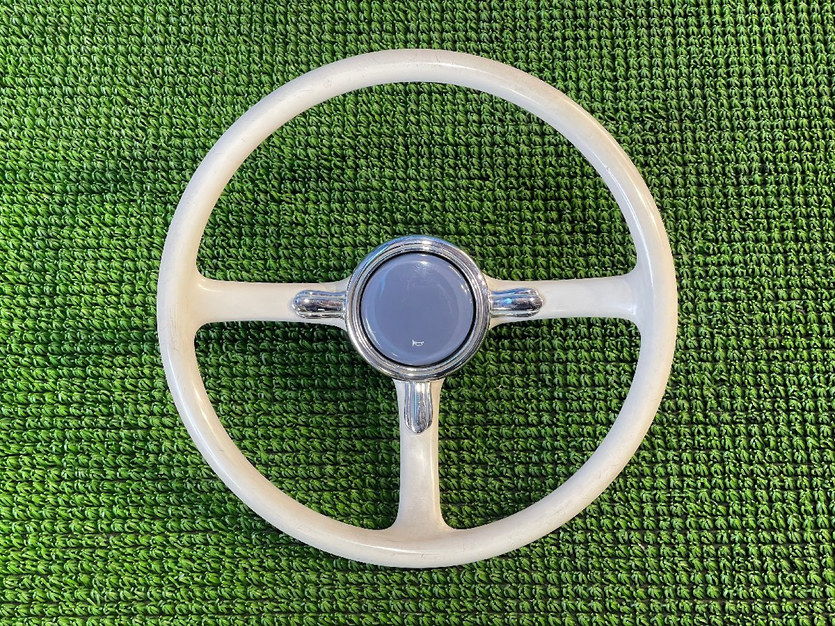 NISSAN 日産 FIGARO フィガロ FK10 純正 ステアリングホイール 