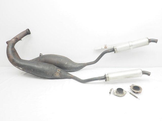 NSR250R チャンバー マフラー フランジ付き MC16 jha ジャハ HARC