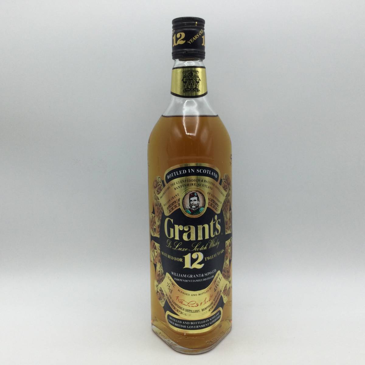 C28＃【未開栓】Grant's グランツ 12年 スコッチウイスキー 750ml 43