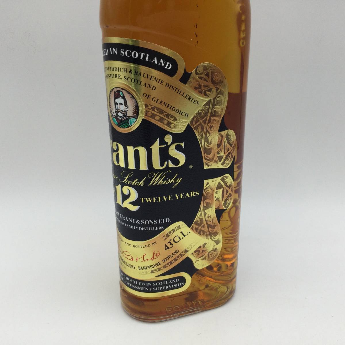C28＃【未開栓】Grant's グランツ 12年 スコッチウイスキー 750ml 43