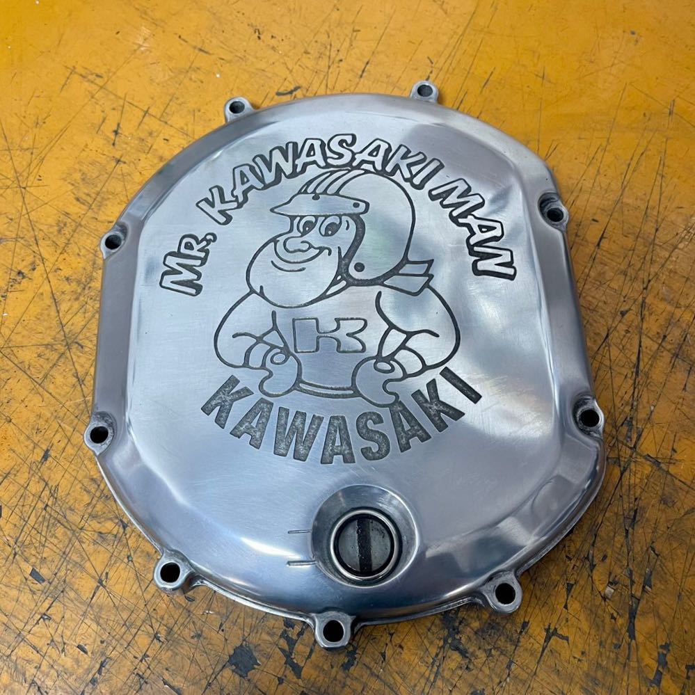 希少？　z1 z2 チェーカバー　kz900 kz1000 z系 クラッチカバー z1 z2 kz900 kz1000 mk2 z1r kz 大型 クラッチ