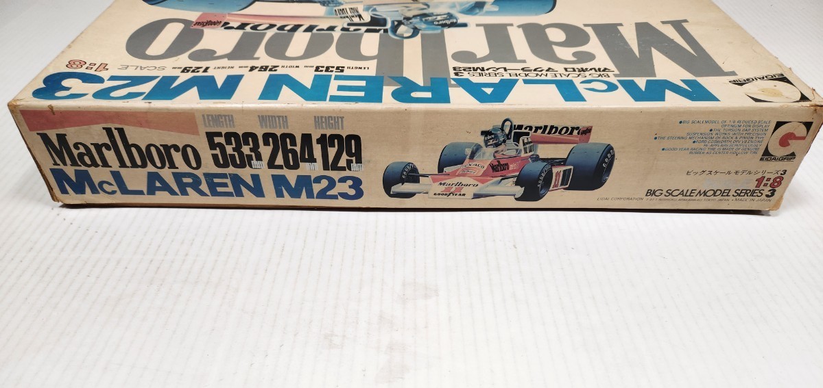 エーダイグリップ 永大 1/8 未組立 マルボロ マクラーレン M23 (ビッグ 