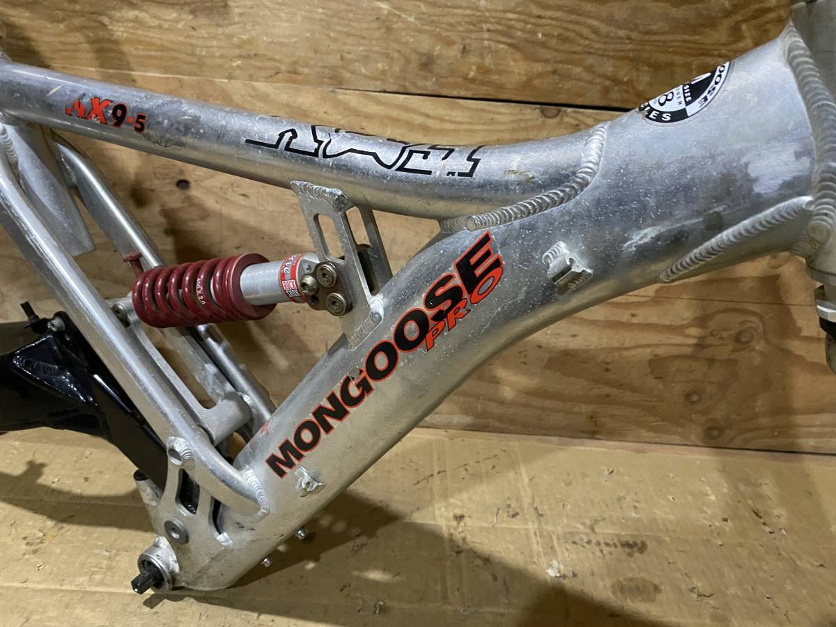 MONGOOSE PRO NX 9.5 26インチMTB フルサスペンション アルミフレーム 