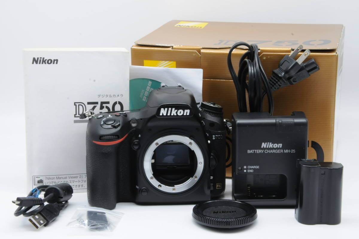 ニコン D750 ☆ショット数13277回の極上品☆ D750 ボディ ボディ 価格