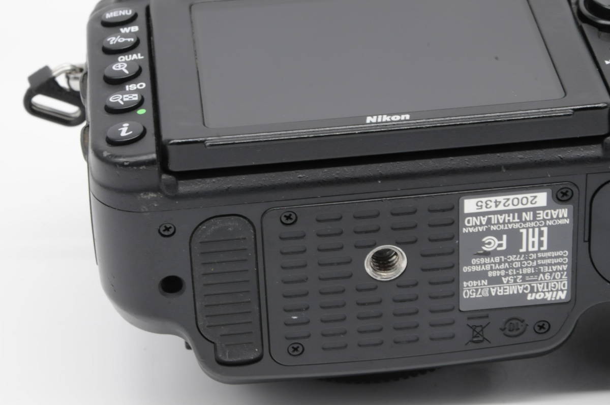 ☆ショット数13277回の極上品☆ D750 ボディ 【公式通販】