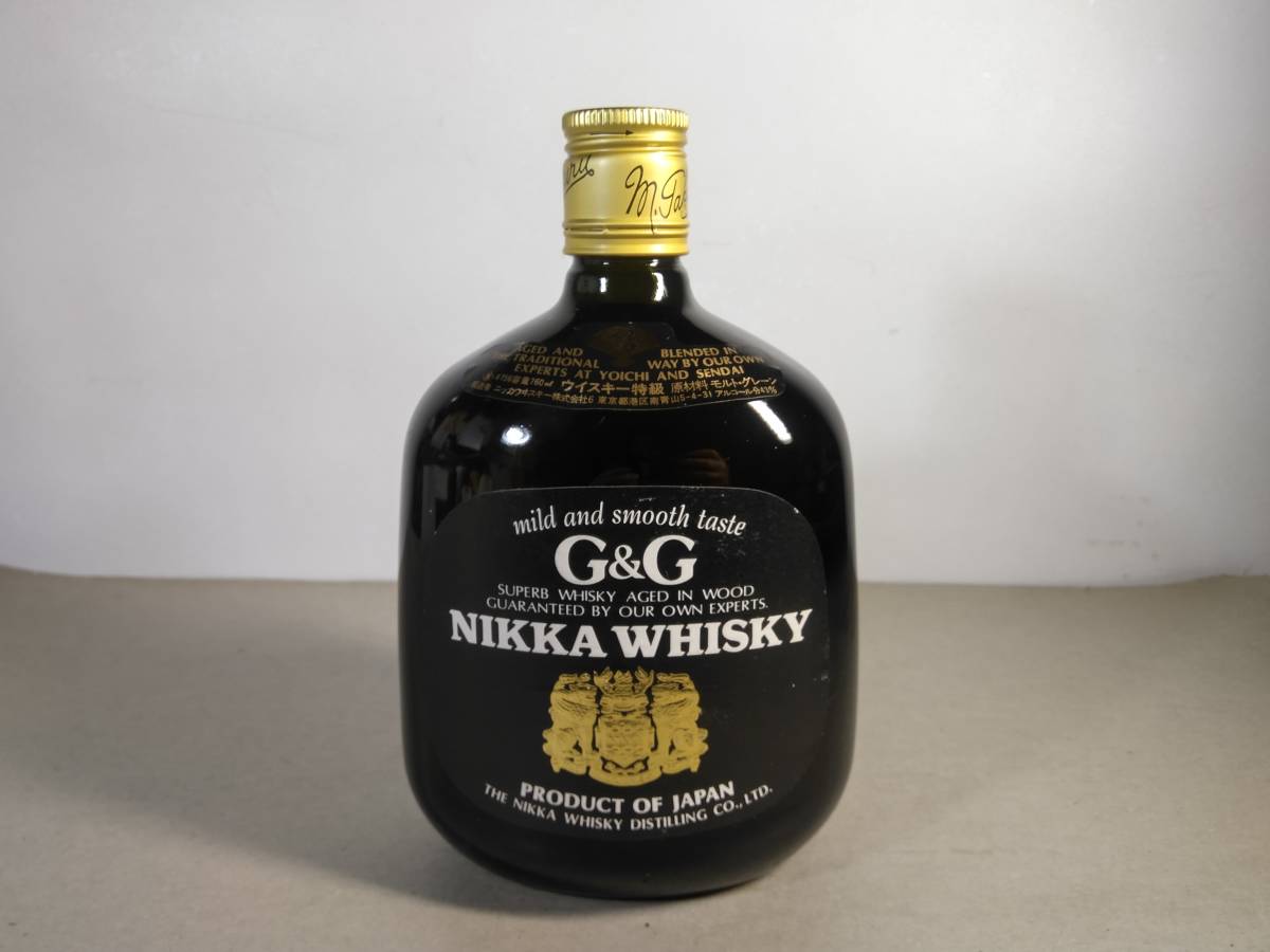 未開栓 NIKKA WHISKEY ニッカウヰスキー G&G 760ml ニッカ ウイスキー G&G 760ml 43% 未開栓 NIKKA 未開栓 G&G 金