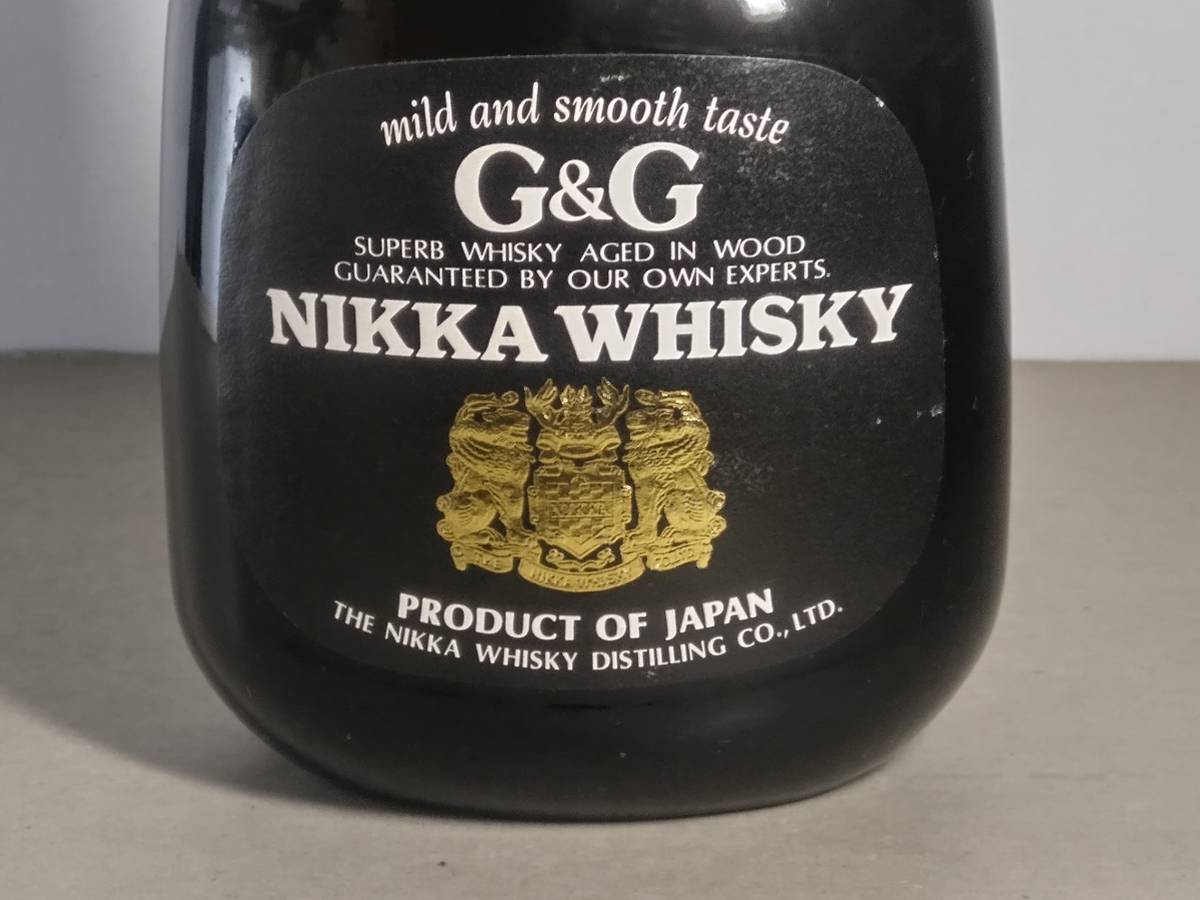 ニッカ ウイスキー G&G 760ml 43% 未開栓 NIKKA 未開栓 G&G 金