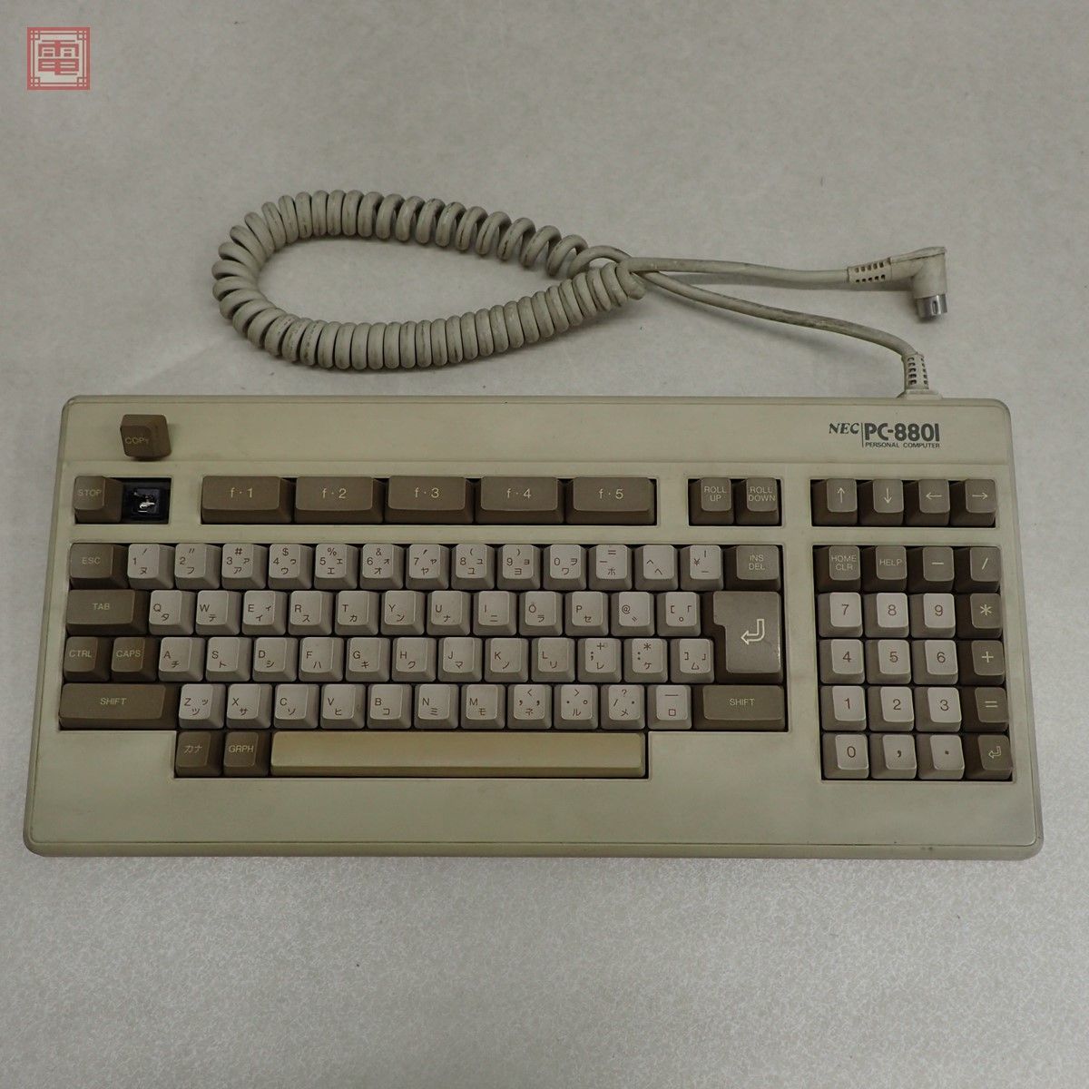 ジャンク品 NEC PC-8801FH デスクトップPC本体…キーボード ジャンク品