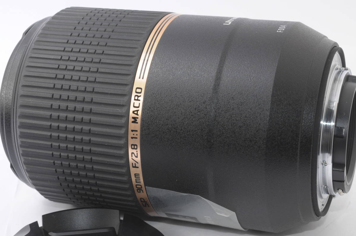 ☆タムロン TAMRON SP 90mm F2.8 Di MACRO 1:1 VC USD ニコンのF 