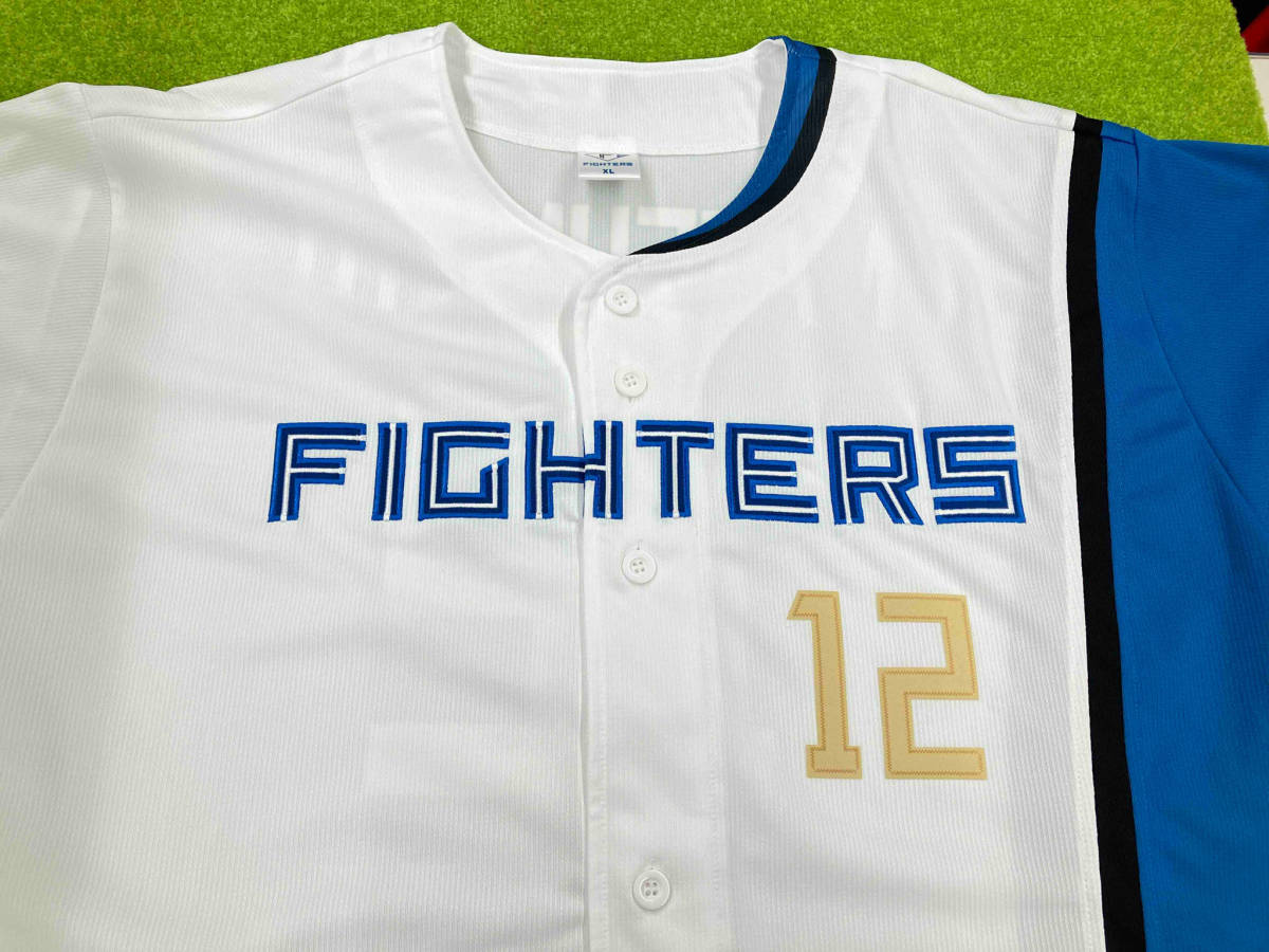 北海道日本ハムファイターズ 松本剛 ホーム ユニフォーム L 日本ハム