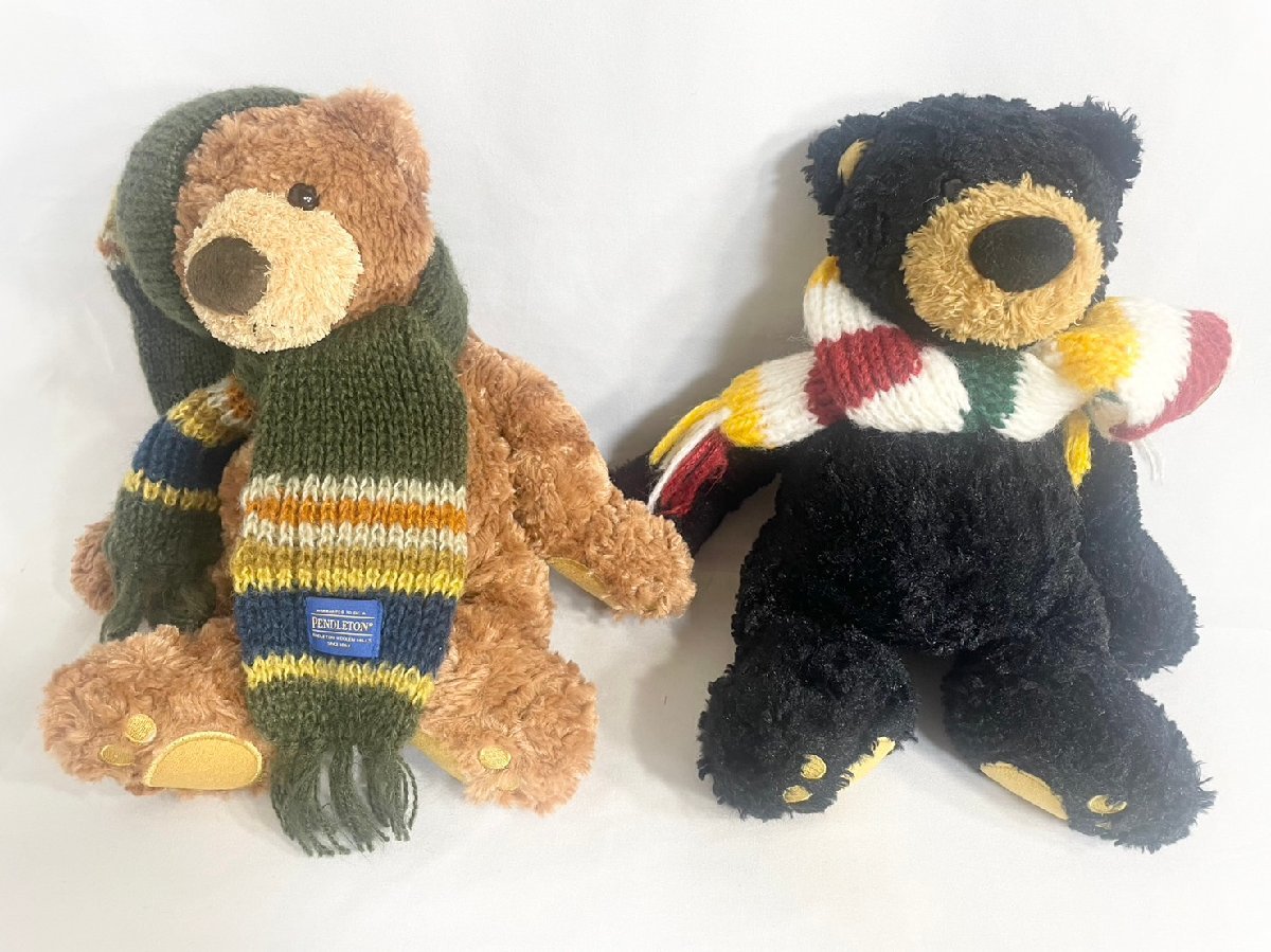 PENDOLETON テディベア 2体セット PENDLETON（ペンドルトン） ペン