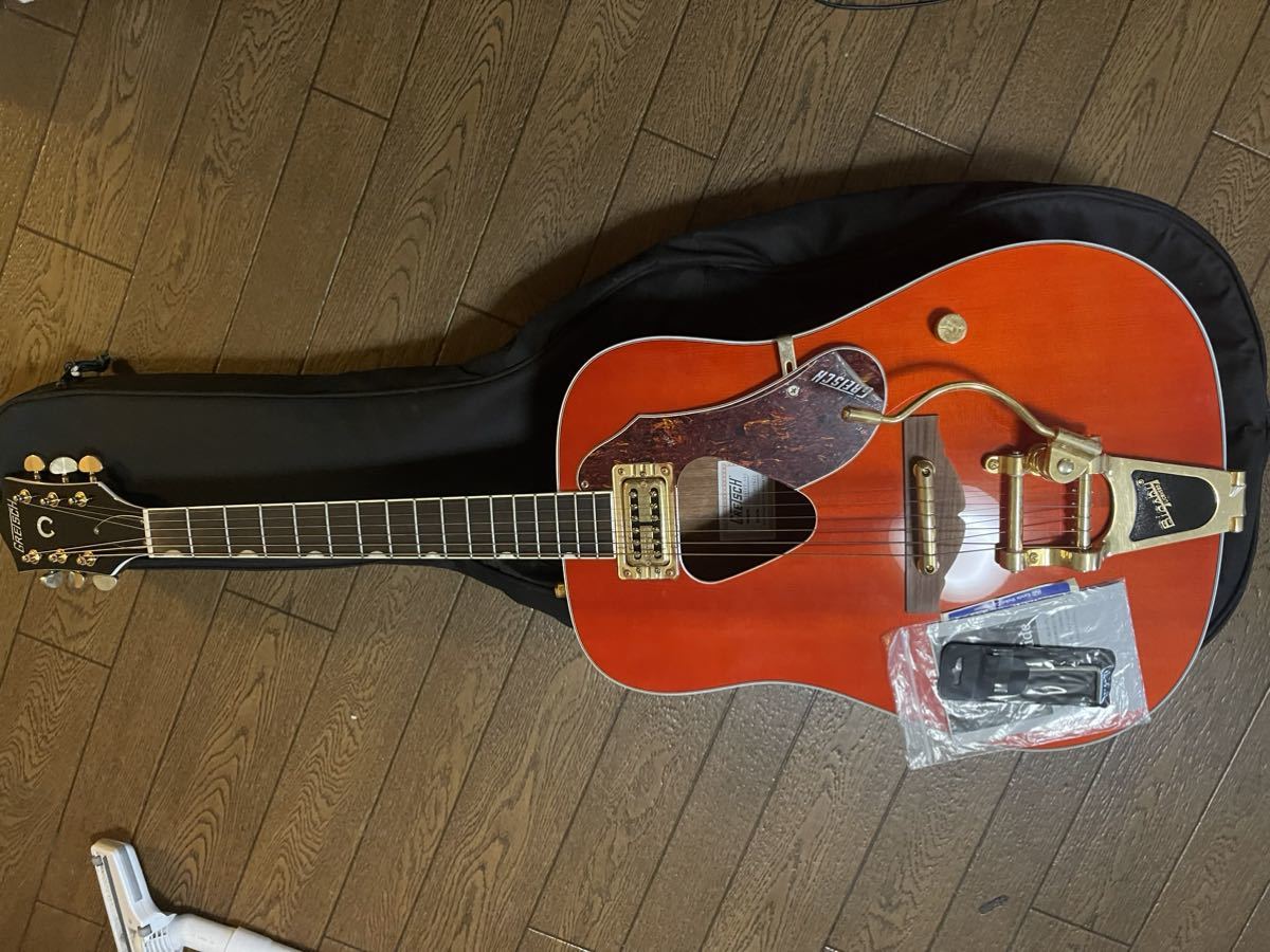 アコースティックギター グレッチG5034TFT Rancher (Savannah Sunset) _2