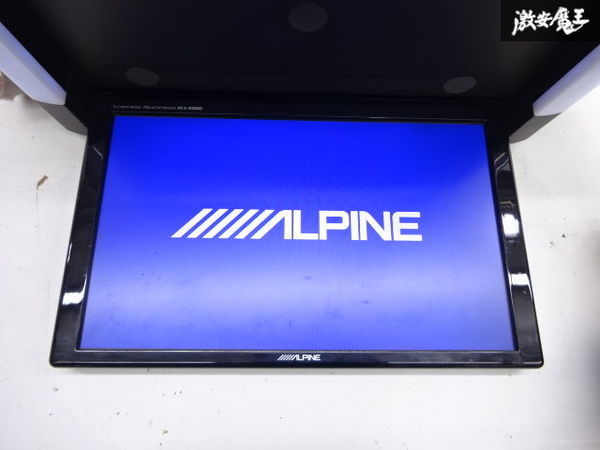 保証付 ALPINE アルパイン フリップダウンモニター リアモニター 10.2インチ PCX-R3500B 実働外し 通電OK 日産 C26 セレナ 即納 棚6-5 アルパイン 保証付 フリップダウンモニター LF784* RSA10S-L-B 10．1の通販