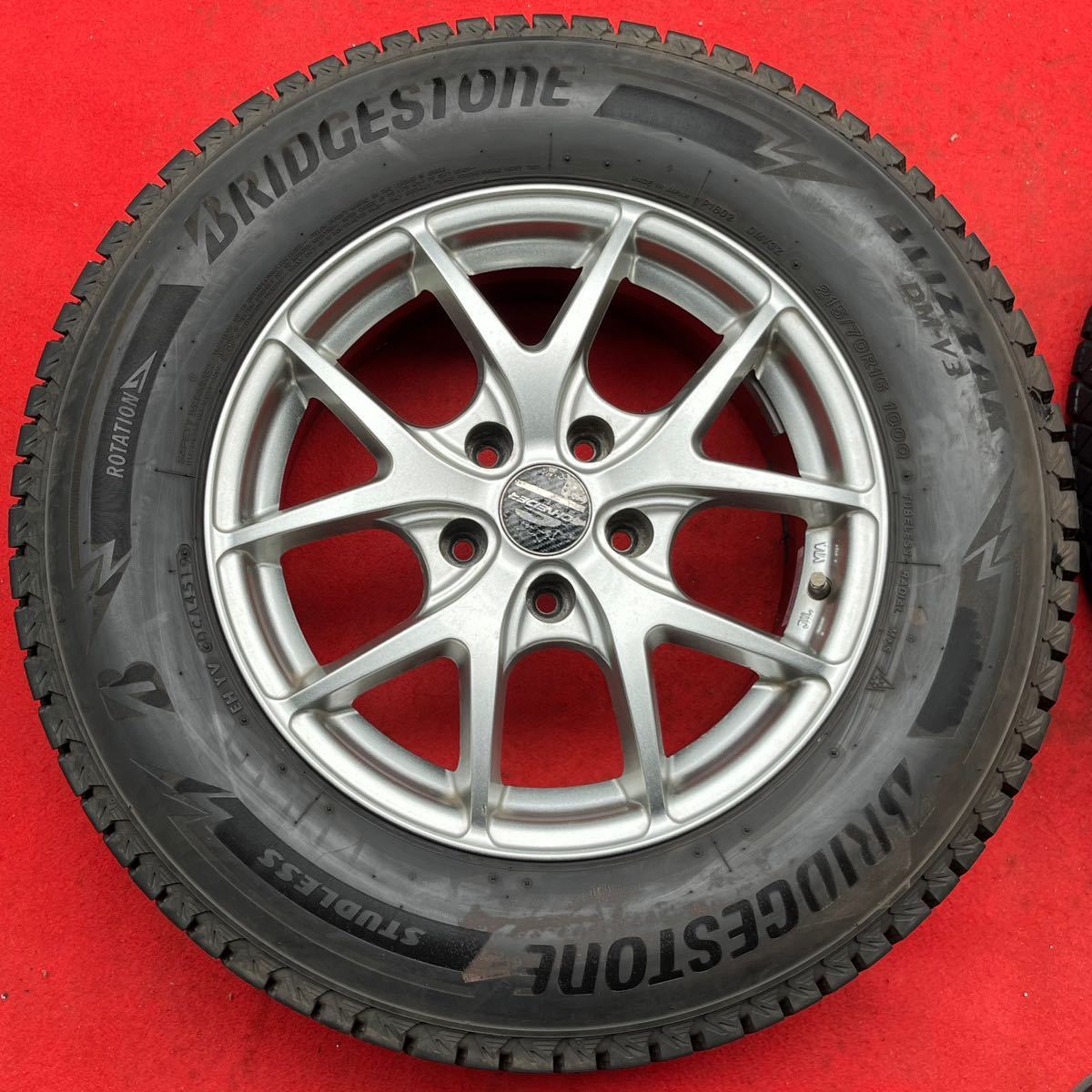 バリ溝。A-TECH SCHNEIDER シュナイダー 16インチ×6.5J +38 5穴 114.3 
