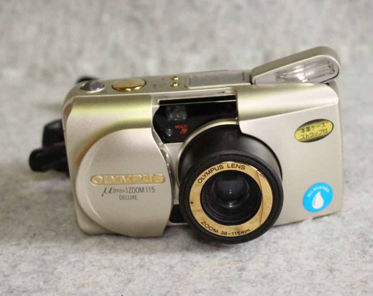 ei699]カメラ オリンパス ミュー ズーム 115 38-115mm デラックス