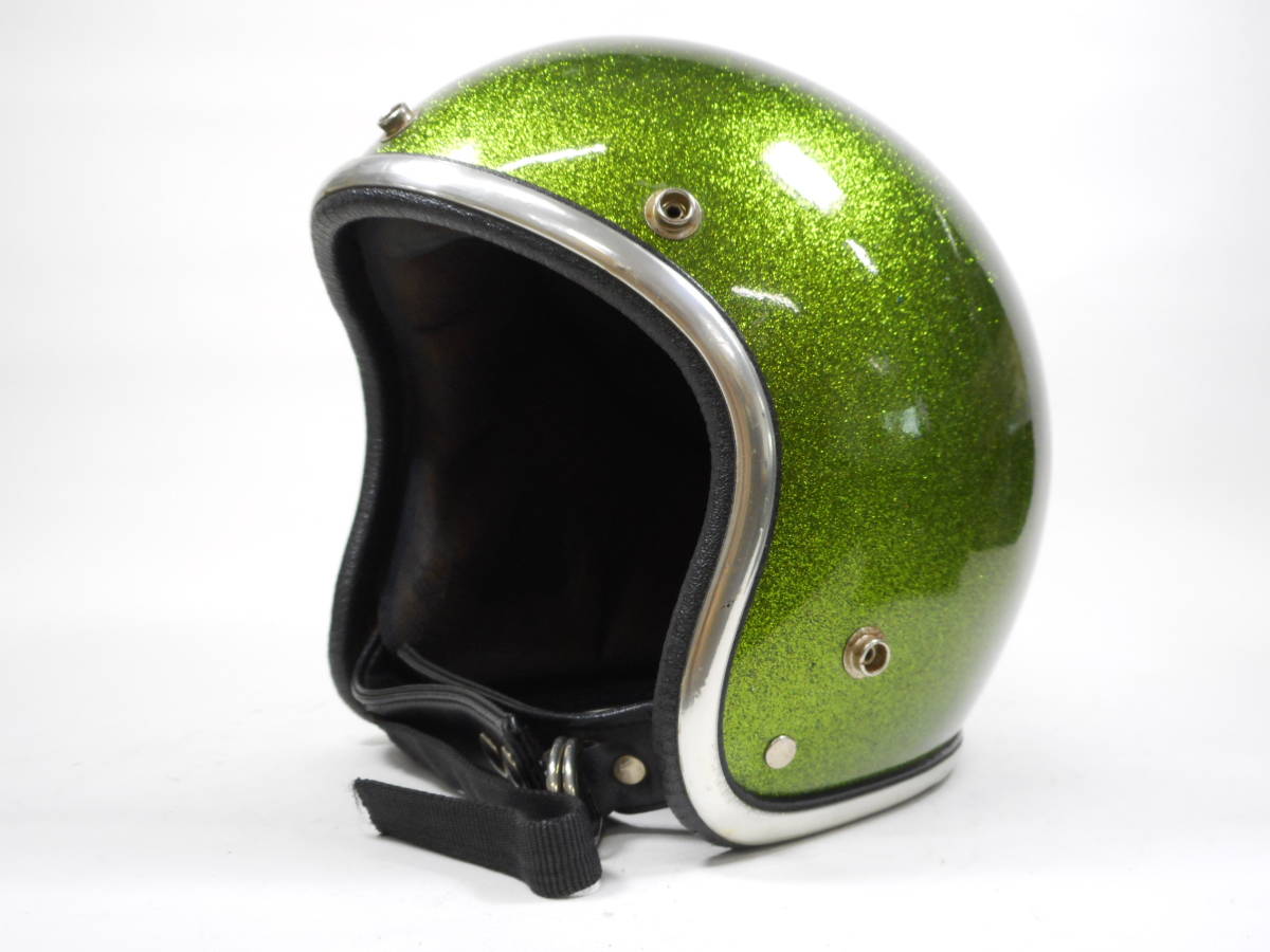 60s ARTHUR FULMER AF20 緑ラメ ダブルストラップ M 60年代 アーサー  