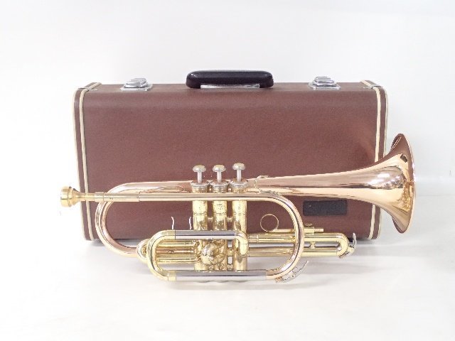 YAMAHA ヤマハ コルネット YCR-334 ハードケース付き（1） ☆ 6AFE4-11